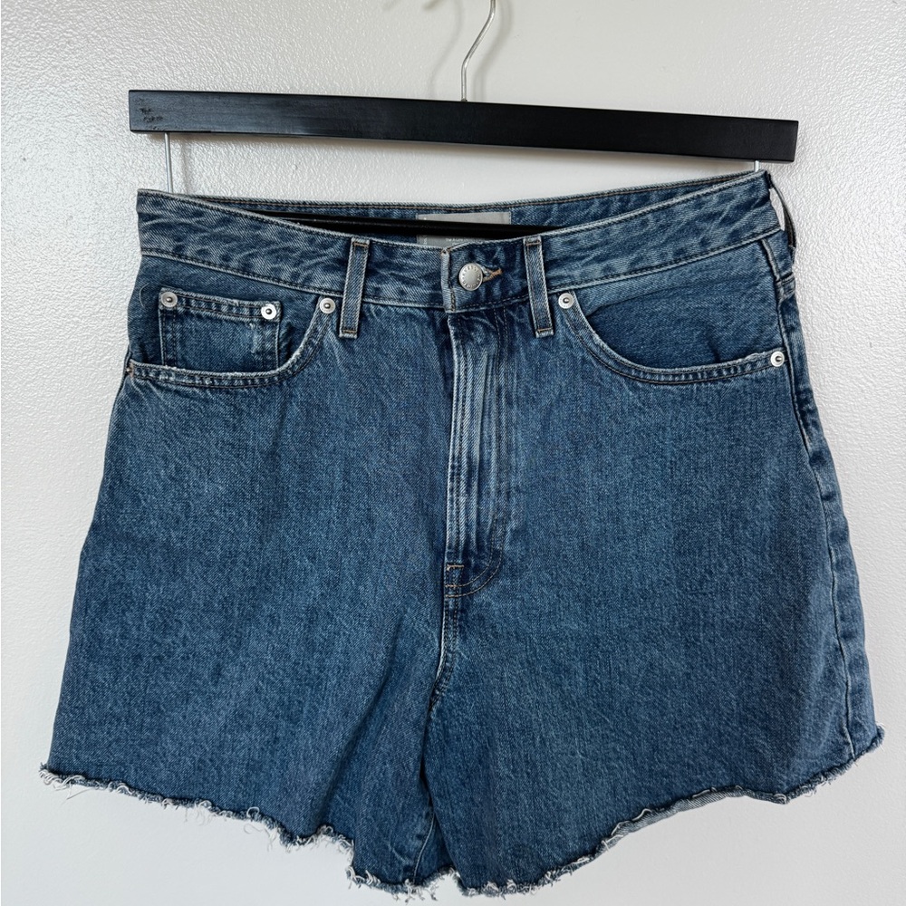 Everlane Blue Jean Shorts